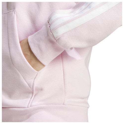 Adidas Γυναικεία ζακέτα Essentials Fleece 3-Stripes Full-Zip Hoodie
